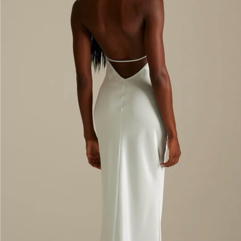 Grace Loves Lace Backless Dress in Soft Blue - Picture 4 of 6